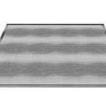 modern square carpet 3d model