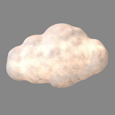 Cloud Wall Lamp 3d model