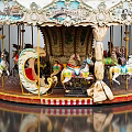 European-style carousel children's playground children's playground 3d model