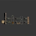 Modern Dormitory Setup With Metal Frame Bunk Beds Small Tables And Gray Mats