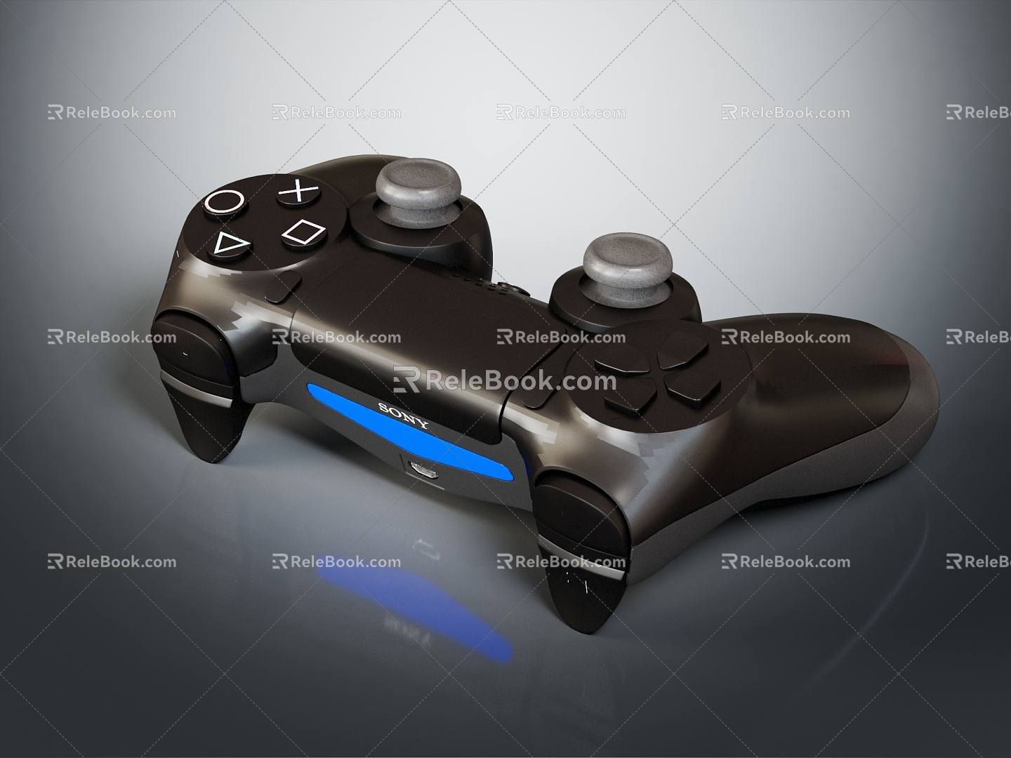 Modern Gamepad Wireless Gamepad 3d model