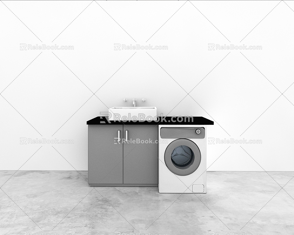 Washing Machine 3d model