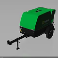 Brightest Green Automotive Parts Trailer Equipment Featuring Mobile Wheels And Sturdy Construction