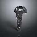 Black Computer Bracket Accessory With Circular Top Design And Functional Features
