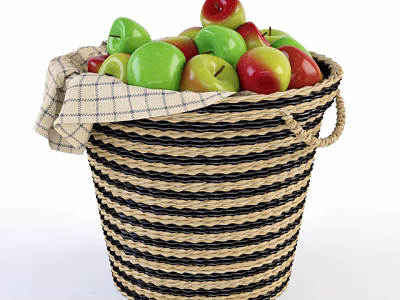 Apple 3d model