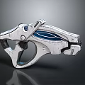 Modern Sci-Fi Gun Sci-Firearms Sci-Fi Game Gun Games Firearms Game Gun 3d model