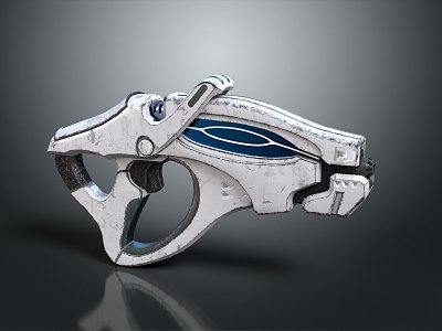 Modern Sci-Fi Gun Sci-Firearms Sci-Fi Game Gun Games Firearms Game Gun 3d model