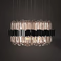 Elegant Modern Crystal Chandeliers With Various Geometric Designs And Hanging Lighting