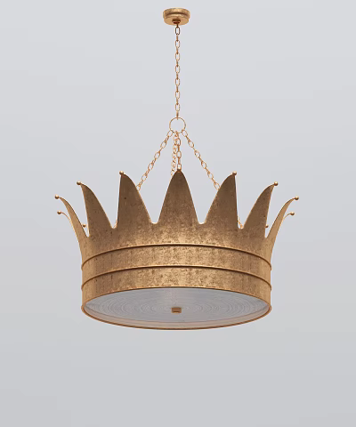 American Chandelier Crown Chandelier 3d model