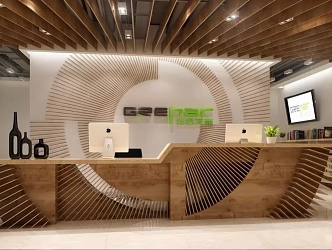 Reception Desk 3d model