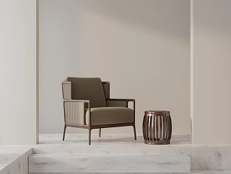 modern leisure chair 3d model