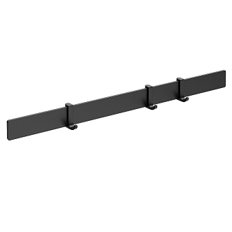 Modern hook towel hook bar 3d model