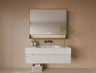 Modern bathroom cabinet 3d model