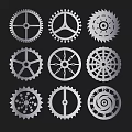 Industrial Equipment Metal Gears With Diverse Mechanical Designs And Applications