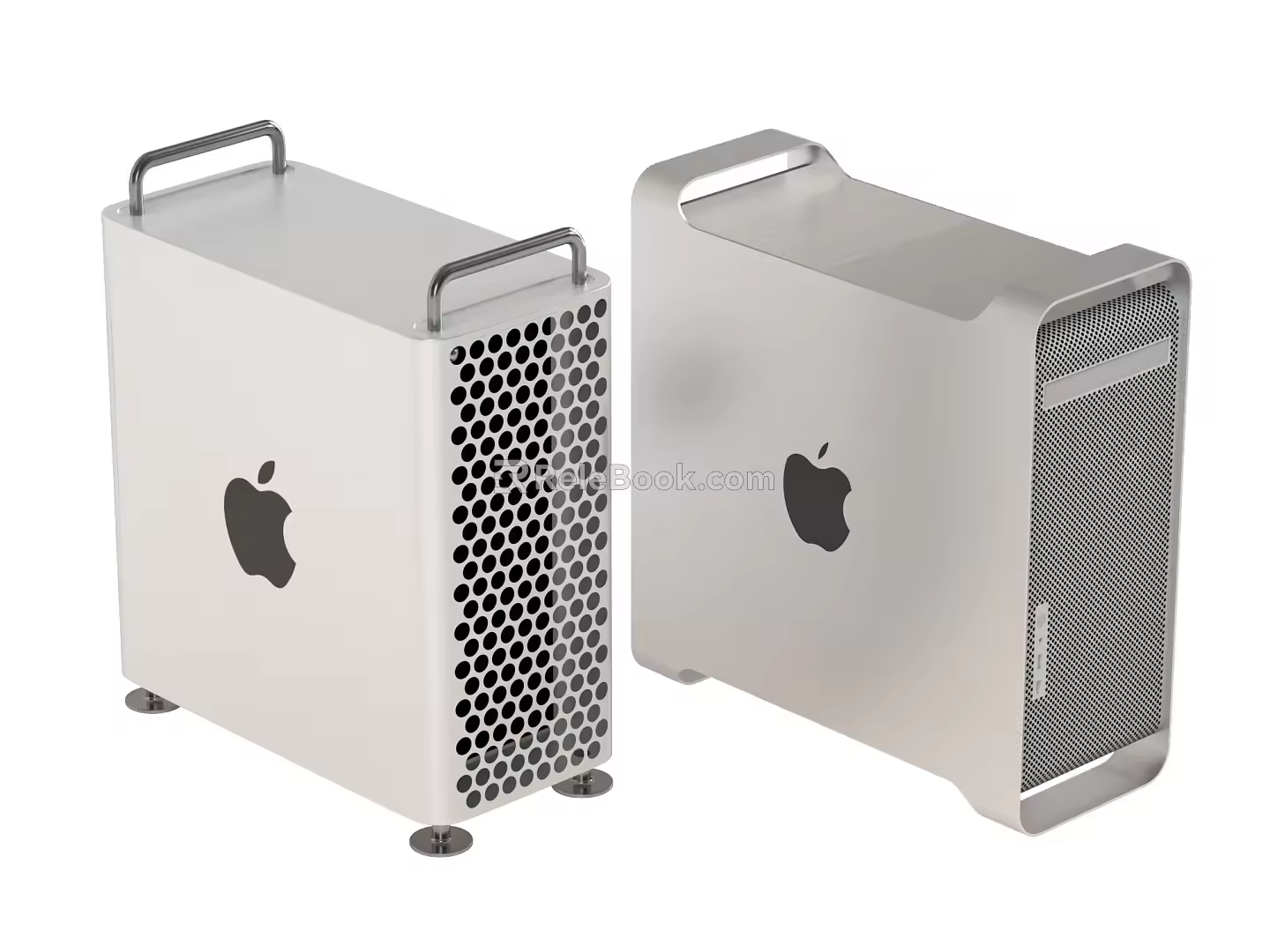 apple computer mainframe 3d model