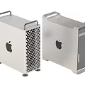 apple computer mainframe 3d model