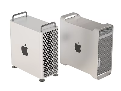 apple computer mainframe 3d model