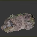 Colorful Mineral Rock Specimen With Green Purple Blue Textures And Natural Formation