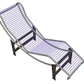 Gold and Silver Wire Frame Lounge Chair Modern Outdoor Furniture Design