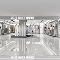 Modern Clothing Store Interior With Clothing Displays Mannequins Bright Lighting And Spacious Design