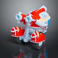 Modern toy car tricycle children toy car toy tricycle 3d model