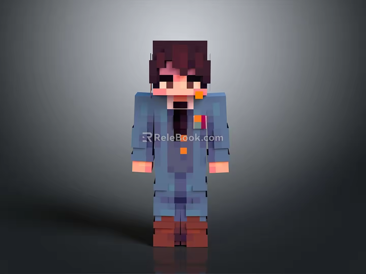 Characters Low Model Characters Figure Plain People Object Plain People Square Head Square Head Characters Game Characters 3d model