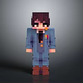 Characters Low Model Characters Figure Plain People Object Plain People Square Head Square Head Characters Game Characters 3d model