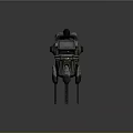 laser tower turret turntable sci-fi tower defense game tower defense sci-fi turret game turret game turret 3d model