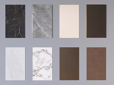 Marble rock slab stone coffee table version tile background stone 3d model