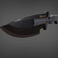 Dagger Sabre Tool Knife Field Dagger Military Dagger Knife Low Face Number Low Model Simple Model Game Next Era Movie and TV Level Super Realism 3d model
