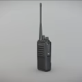 Black Handheld Walkie Talkie Two Way Radio For Mobile Digital Communication