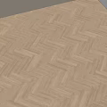 Light Colored Herringbone Pattern Wooden Flooring For Modern Minimalist Interior