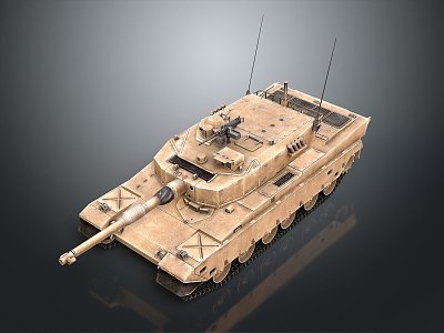 Modern Tank Light Tank Light Armor 3d model