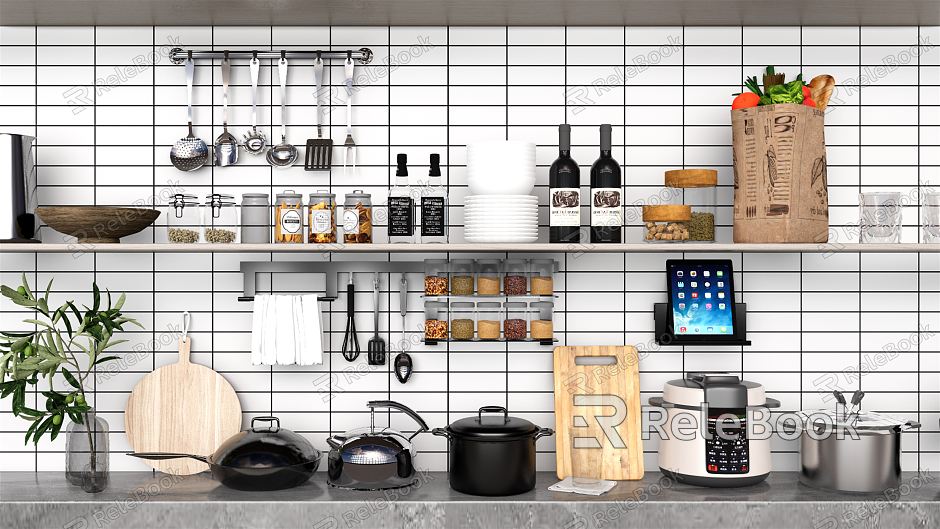 Modern Kitchen Supplies model