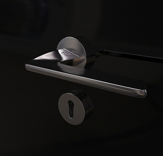 Modern Handle Lock Hardware Door Lock Door Handle Door Handle 3d model