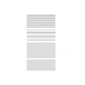 Modern Layered Slatted Components Featuring Horizontal And Vertical Structure Design