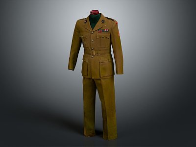 Military Uniform, Camouflage Uniform, Special Force Clothing, Special Force Clothing, Soldier Clothing, Soldier Equipment, Soldier Clothing 3d model