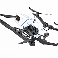 Smart Drone With Four Rotors And HD Camera For Aerial Photography