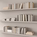 Modern Books 3d model