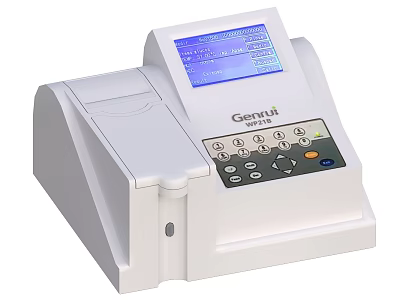 Professional Cervit Medical Testing Device With Display Screen And Control Buttons 3d model