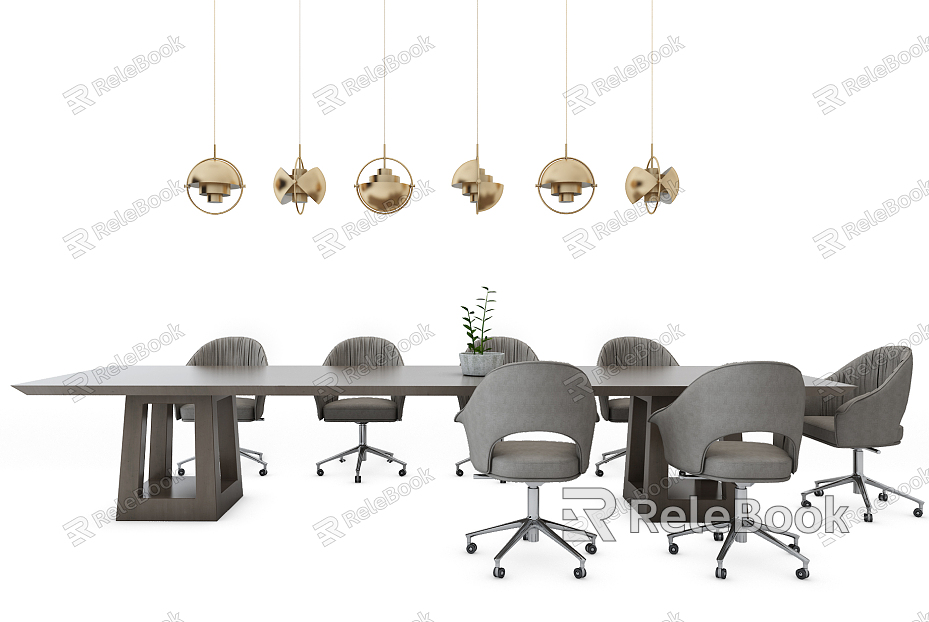 Conference tables and chairs model