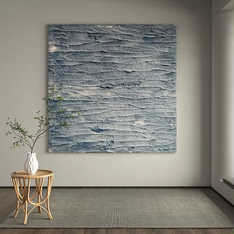 Quiet decorative painting 3d model
