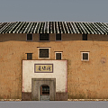 Chinese Ancient Hakka Tulou 3d model