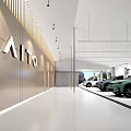 4S Car Dealership Spacious Showroom With Parked Cars Bright Lighting And Lounge Area