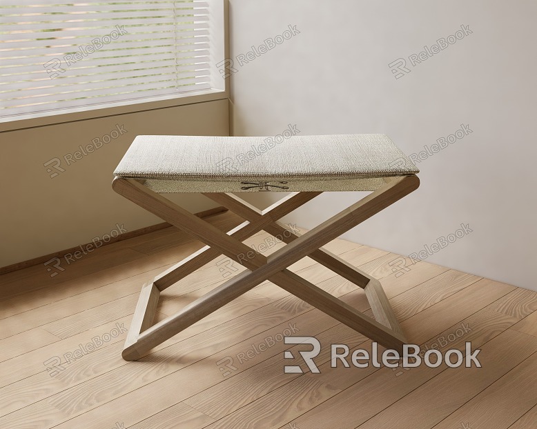 Modern Low Stool Decorative Low Stool model