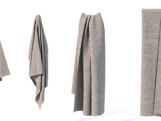 Cloth towel bath towel 3d model