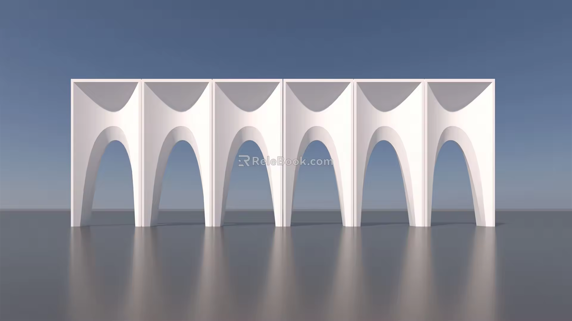 Modern Arch 3d model