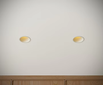 Minimalist downlight narrow frame downlight without main light embedded downlight living room light 3d model