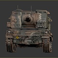 Modern Tank Light Tank Light Armor 3d model