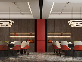 New Chinese Restaurant Box 3d model